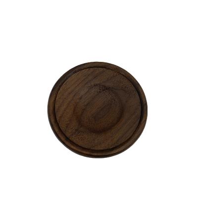 China Wear Resistant And Not Easy To Deform Factory Price Finely Treated Walnut Wood Beech Set Rack Walnut Coaster for sale