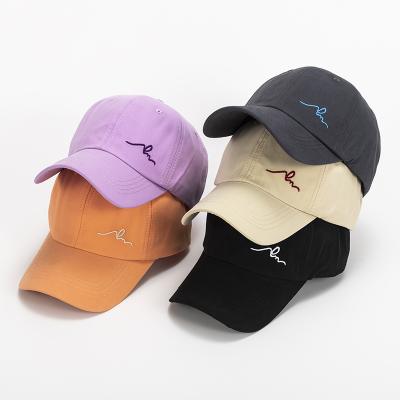 China breathable & Waterproof Custom Logo Sports Baseball Caps Cotton Baseball Caps Hats Baseball Caps for sale