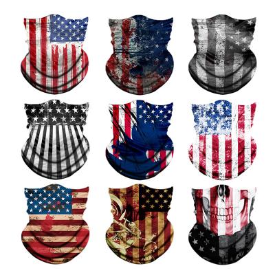 China Sports Cycling Neck Bandana Custom Face Bandana Country Flag Outdoor Sports Bandana Multifunctional Seamless Mount Windproof Tube Printing Bandana for sale