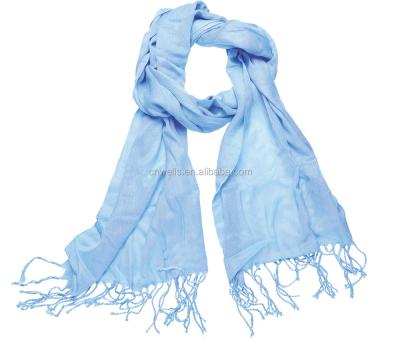 China Eco-Friendly Fashion Silk Long Navy Scarf Female Scarves Shawl for sale