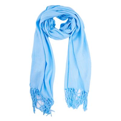 China Fashion New Arrival Special Custom Made Solid Color Fashion Scarves Shawl Scarf Wholesale for sale