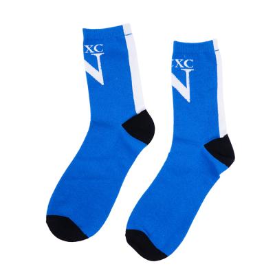 China Breathable Factory Sale Custom Logo Football Socks / Custom Promotion 100% Cotton Sports Socks for sale