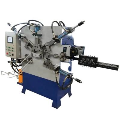 China Automatic hydraulic wire loop machine metal tomato wire hook bending making machine for sale