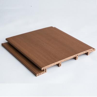 China Hotel wood fiber wall panel wpc wall panel waterproof bamboo exterior cladding for sale