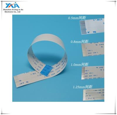 China XAJA Custom Electronic Flat Electrical Cable 1.0mm 33pin Awm 20624 80c 60v vw-1 FFC Flat Flex Cable for sale