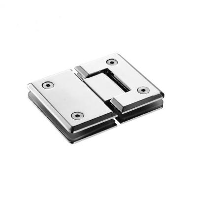 China China Factory Supply Modern Wholesale High Quality 180 Degree Glass To Mirror Glass Shower Stainless Steel Glass Door Hinge for sale