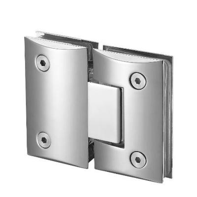 China 180 Degree Modern Good Quality Zinc Alloy Glass To Glass And Glass To Wall Shower Door Hinge For Bathroom for sale