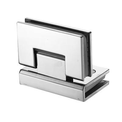 China 90 Degree Modern Bathroom Two Way Flange Stainless Steel Shower Glass Door Hinge for sale