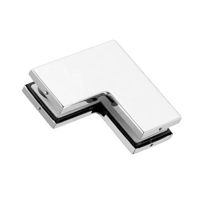 China Manufacturer Glass Hardware Frameless Modern Professional Glass Door Holder Patch Glass Fittings for sale