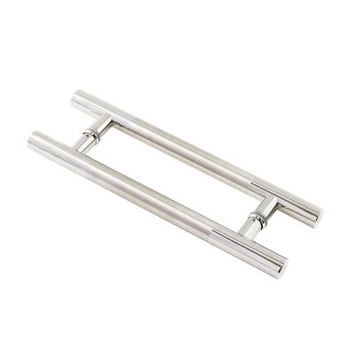 China Modern Single Door Stainless Steel Handle Pull Handle Hardware Bathroom Accessories H Type Knobs for sale