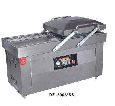 China 20190524 Dz600/2Sc Food Double Chamber Vacuum Packing Machine For Food Meat Fish for sale