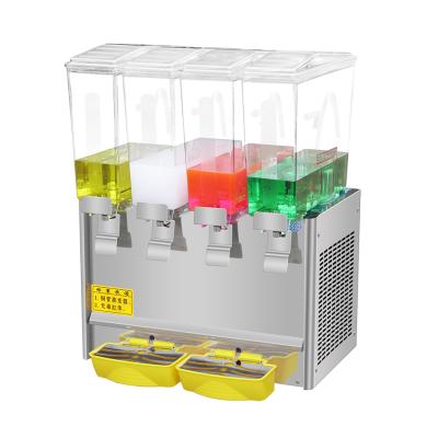 China 190509 Commercial Cold Drink Soft Drink Dispenser Machine With Four Tanks 4*8L for sale