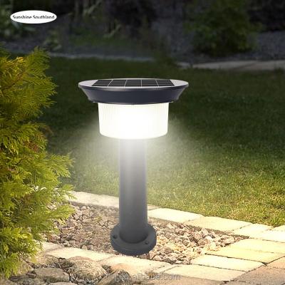 China Outdoor Waterproof Solar Round LED Lights 5W Villa Landscape Garden Lights Die-Cast Aluminum Landscape Garden Lights for sale