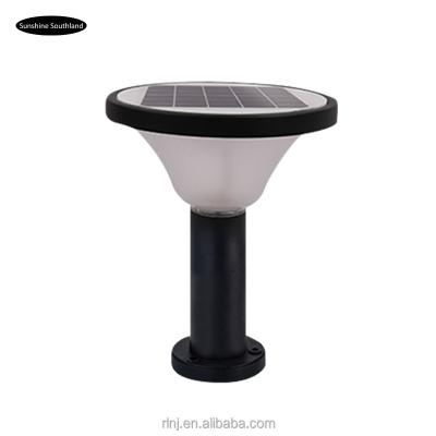 China Garden 360 Degree Bright Aluminum Solar House Lights Outdoor Waterproof Landscape Garden Yard Small Home Decoration Lawn Lights for sale