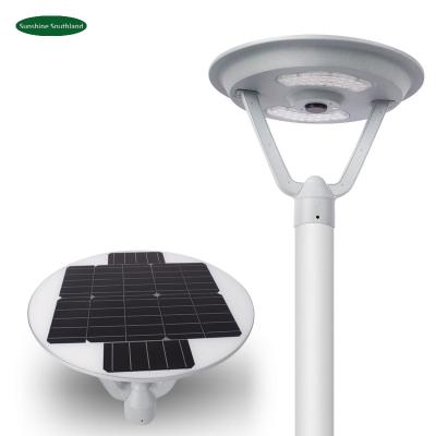 China Outdoor Waterproof Garden Round 30W Solar Garden Lights Residential Area Street Park Scenic Spot Lighting Street Light Manufacturers for sale