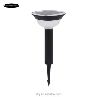 China Spike Lights Residential Waterproof RGB Solar Outdoor Garden Landscape Ground Lights Path Lawn Inserted Ground Lights For Gardens for sale