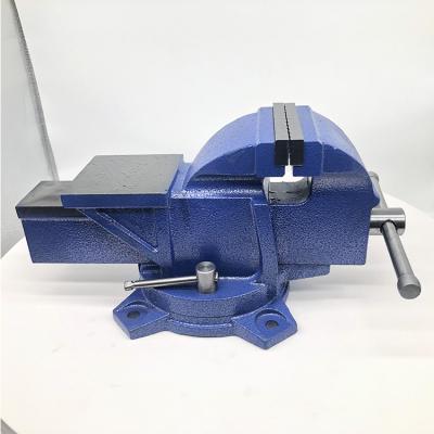 China Clip Change Vise Angle-Fixed Single Jaw System Bench Vise Vice for sale