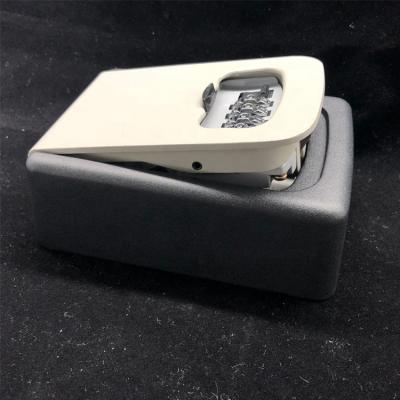 China Aluminum Alloy Aluminum Alloy 4 Password Combination Key Lock Safe Box for sale