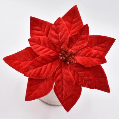 China New Arrivals Good Quality Polyethylene Soft Price Artificial Red Decorative Flowers for sale