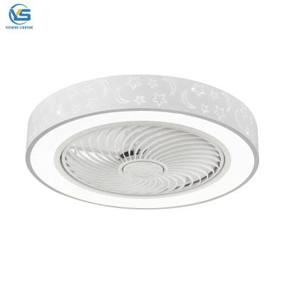 Κίνα 732G Smart Ceiling Fan With Remote Ceiling Fan Lamp And Light 50cm 60cm For Bedroom προς πώληση