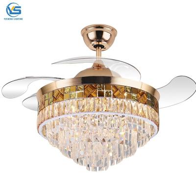 Κίνα Crystal Chandelier Fan With 42inch Fan Crystal Chandelier With Crystal Chandeliers προς πώληση