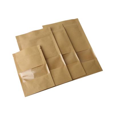 China Wholesale Food Grade Brown Cardboard Flat Bags From China Biodegradable Manufacturer for sale