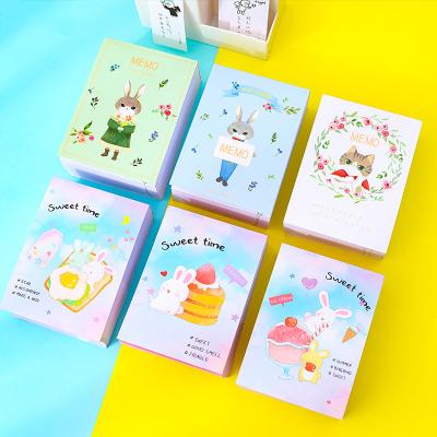 China Customized Cute Tearable Notebook for Students Notepad Sticky Notes for sale