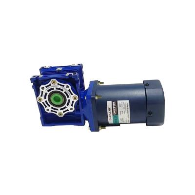 China Totally Enclosed Hollos Shaft 90 Degree Single Phase AC 2hp 60w 220v Worm Gearbox Electric Motor for sale