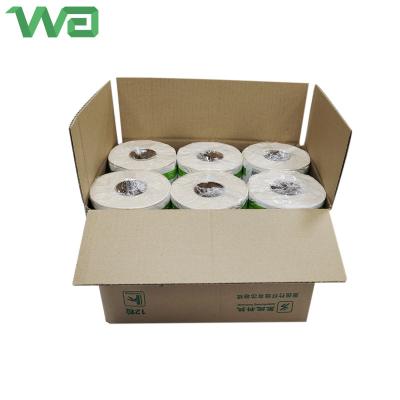 China OEM FSC 1-4 Bamboo Custom Layer Bamboo Pulp Toilet Paper Roll With Logo Printed Kraft Paper for sale