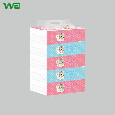 China Wholesale cheap higienico virgin pulp super absorbent papel 2 ply soft comfortable facial tissue paper for sale