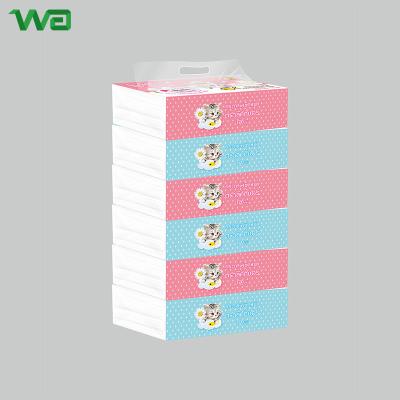 China Wholesale Price Super Absorbent White Virgin Wood Pulp 2 Ply OEM Soft Facial Tissue Paper for sale