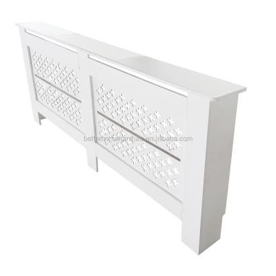 China ZJH Modern Modern Home Heater Cover Radiator Cover White MDF Radiator Cover for sale