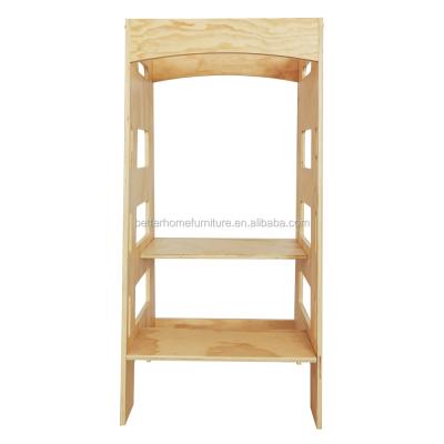 China ZJH Modern Baby Feeding Chair Wooden Baby Dining Referee Chair Safety Protection Chair for sale