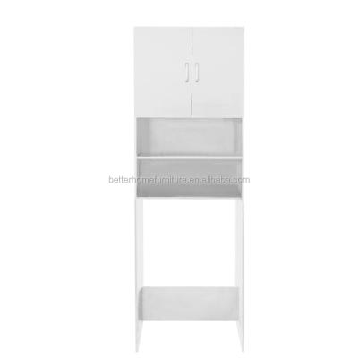 China ZJH factory direct new design viable space 2 tier bathroom cabinet storage organizer rack backup cabinet for sale