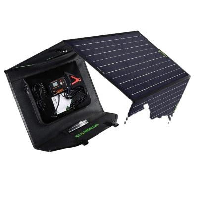 China RV Portable Outdoor Folding Solar Panel Bag 12V 120W Folding Solar Panel USB Charger Power System for sale