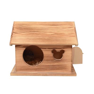 China China Hamster Cabin Cat Rabbit Squirrel House Molar Luxury Wooden Pet Summer Hot Breeding Room Can Be Customized for sale