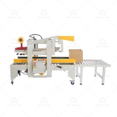 China Production Line Production Line Automatic Folding Lid Cardboard Folding Sealing Machine Carton Folding Lid Sealing Machine for sale