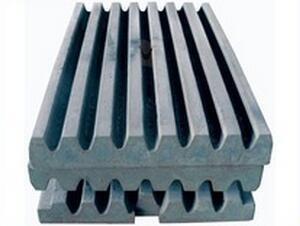 China Wear Resistant Crusher Parts Jaw Plate for sale