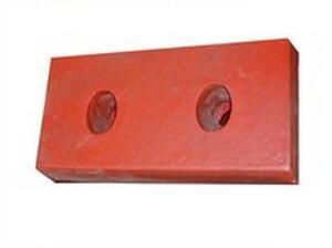 China Durable Cast Iron Toggle Plate For Pe Series Jaw Crusher Spare Parts, Spring Cone Crusher for sale