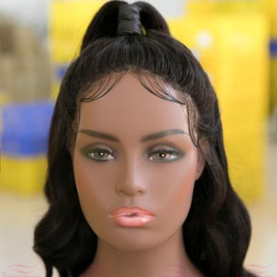 China Straight Raw Virgin Brazilian Remy Hair Lace Front Wig, Straight Lace Front Wig Hair, Lace Front Hair Wigs With Baby Hair for sale