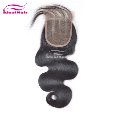 China Body Wave Can Be Dyed Virgin Unprocessed Full Cuticle Top Closure, Hair Bundles With Closure Set for sale