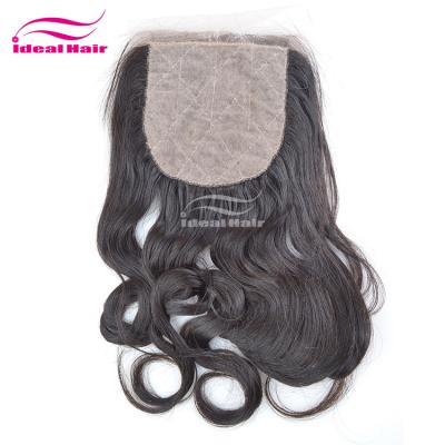 China Wholesale Top Grade Loose Wave Virgin Silk Low Closure With Baby Hair, Russian Hair Closure, Russian Lace Closure Remy Blonde for sale