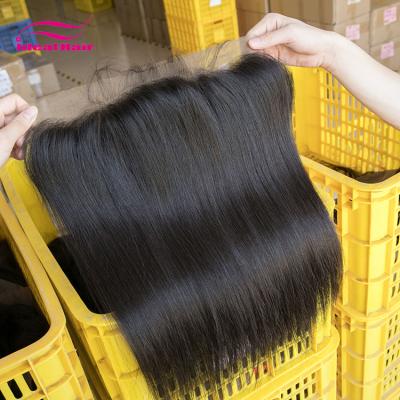 China Straight 13x4 Frontal Closure, Red Hair Closures, Cheap 100% Unprocessed Brazilian Hair Bundles Lace Closure for sale