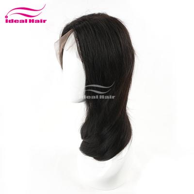 China Best Straight Selling 100% Natural Original Lace Front Wig, Long Raw Indian Hair Women Lace Up Wig, High Quality 6 Inch Lead Hair Wig for sale