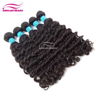 China Hot Selling Raw Unprocessed Deep Wave Brazilian Hair for sale