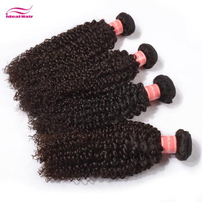 China Raw unprocessed virgin curly 10a curly hair sellers accept paypal , loose curly curly hair weft for sale