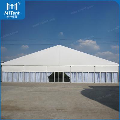 China Large Waterproof MiTent Group Party Marquee Tent 25x40m With Glass Wall For Company Events for sale