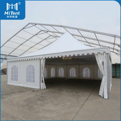 China 10x10m Waterproof African Pagoda Wedding Shelter Tent For Outdoor Family Party Events for sale