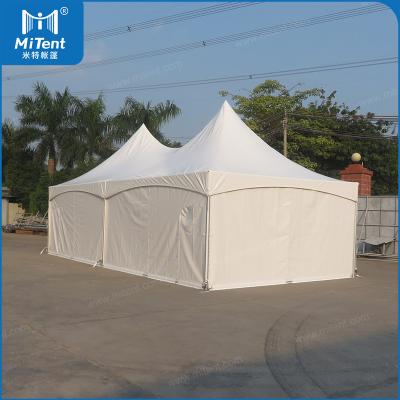 China Waterproof England 5x10m Double Top Tension Marquee Tent With Zipper Door For Carnival Parties for sale