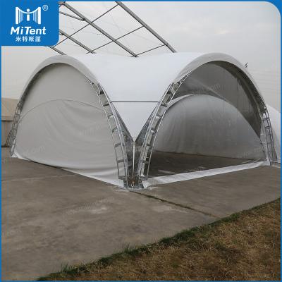 China 10x10m Waterproof Russian Steel Arch Wedding Party Tent For Outdoor Concert Events for sale